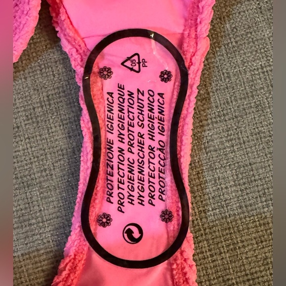 Good American L/XL Size 3/4 Pink is Better Always Fits Bikini Bottom NWT - Picture 8 of 10